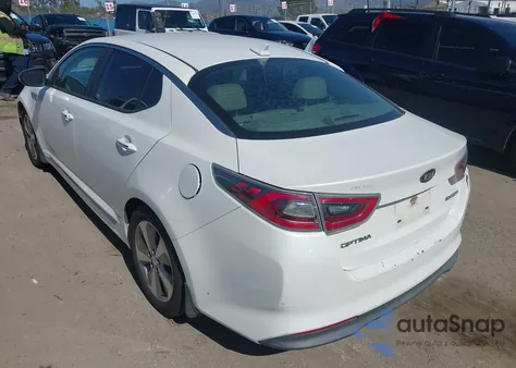 2015 Kia Optima Hybrid Ex из США, поврежденный, VIN KNAGN4AD6F5080857